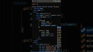 gallery in html css || how to use gird in css || 