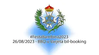 26/08/2023 - BBQ u Varjetà bil-booking.
