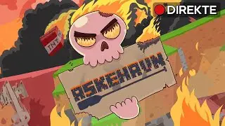 (🔴Direkte) Askehavn er under angrep!! 🌋Askehavn SMP🌋