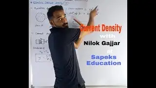 Electric current density, definition, formula and physical significance.