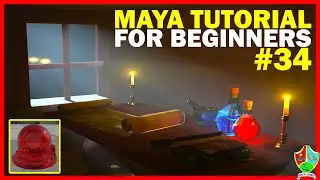 How to Create a COLOURED LIQUID Material in Maya | Maya 2020 Tutorial for Beginners