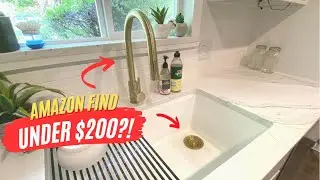 How To Upgrade Your Kitchen Faucet Under $200 | Amazon Find | My Fixer Upper EP 19
