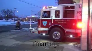 Engine and The Red Train responding to assist Co12 3 15 17