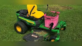 Ep 6. Ultimate Test: John Deere Z325E Zero Turn Mower vs. Wet Grass!