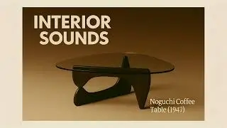 Mid-Century Calm &mdash; Lo-fi Beats Inspired by the Noguchi Coffee Table (1947)