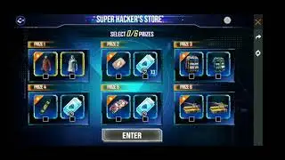 Free Fire New Event Super Hacker's Store