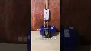 Motor Safety Breaker against One phase loss. #mccb #shorts #breaker #motor #viral