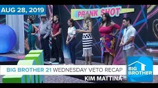 Big Brother 21 Wednesday Night Aug 28 Veto Recap | Kim Mattina #BB21