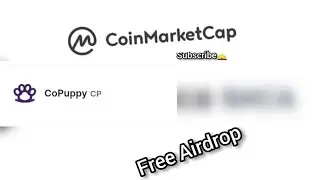 Coinmarketcap Copuppy CP Token Crypto Airdrop
