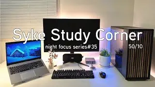 LIVE: Night Focus Series #35 | 3 Hours | Pomodoro 50/10 | Calm Piano | With Countdown | No Talking