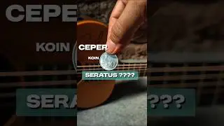test gitar dengan ceper koin 100