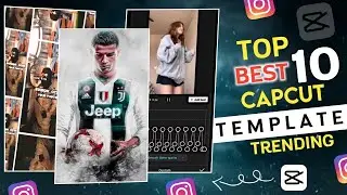 Viral Capcut Template Top 10 Template Link || Trending For Tiktok || Capcut Editing Tutorial