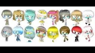 Mikylathereal's Landmark Humans Series 1 characters crying after @SMG4  retired on Dec 27th