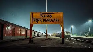 Dibrugarh Railway station || Indian train informer || train travel 