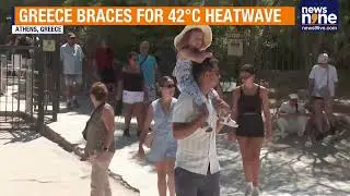 Greece Battles Second Major Heatwave As Temperatures Soar Past 42&deg;C | News9