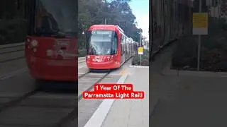 1 Year Of The Parramatta Light Rail! #shorts #parramattalightrail #jasonstransportvlogs