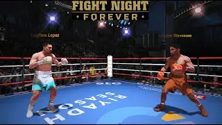 Teofimo Lopez VS Shakuer Stevenson / Fight Night Forever Gameplay