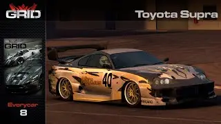 Race Driver GRID: Toyota Supra - Grid World, Every Car (Extreme)