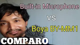 Sound Test | Built-in Microphone vs Boya BY-MM1