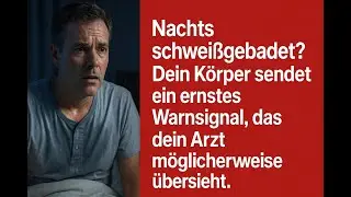 N&auml;chtliches Schwitzen: Warum dein K&ouml;rper verzweifelt um Hilfe schreit und &Auml;rzte es ignorieren