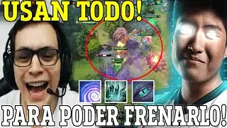 TODOS VS WISPER 😱! MATTHEW NO PUEDE CREER  LO FARMEADO QUE ESTA WISPER USAN TODO PARA FRENARLO! DOTA