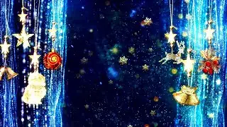 Christmas Background with Festive Lights &ndash; 4 Hours Loop | Holiday Video