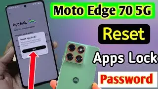 Moto edge 70 me app lock password reset kaise kare | How to remove privacy Applock in moto edge 70