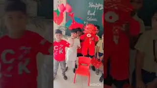 ❤️ Red Color Day Celebration#riverstoneinternationalschool #ColorDay#RedColorDay# #StudentActivities
