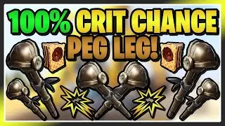 Как получить деревянные ноги со 100% шансом критического удара в Fortnite Save the World!