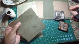 Tutorial tapes interior. Llibreta de reutilitzats Molsa (Junk journal). 4 de 5