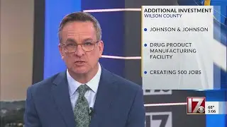 New Johnson & Johnson facility coming to Wilson County
