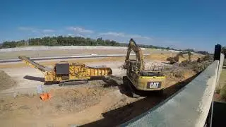 Timelapse of Kalamunda rd and Roe Highway Upgrade