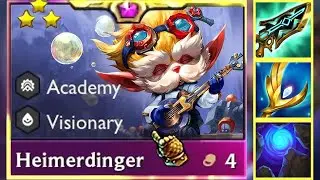 ⭐⭐⭐ Heimerdinger ft Early Mel | TFT Set 13 Ranked | TeamFight Tactics