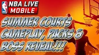 NBA LIVE MOBILE SUMMER COURTS GAMEPLAY & MODE DETAILS!!!