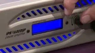 Peavey IPR DSP 1600 Power Amplifier Overview | Full Compass