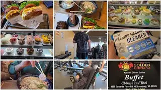 Exploring New Restaurants with Bisma | Food Review | Washing Machine Cleaning Hack | Aisha in USA