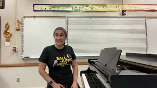 Warm Up #3: Sing A Little