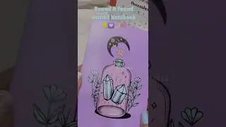 「❀」Unboxing my 2024 Journal | Bound n Found dotted notebook | BuJo notebook under 199#shorts #india