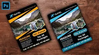 Creative Flyer Design Tutorial in Photoshop CC