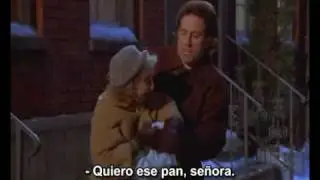 Jerry Seinfeld Steals Bread From Old Lady (Seinfeld s07e11)