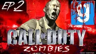 GMOD | CoD NAZI ZOMBIES | Part 2! | FAIL Shotguns and Pistols Only Challenge!!