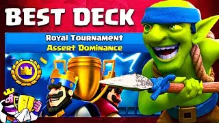 BEST ROYAL TOURNAMENT DECK in CLASH ROYALE! (NEW SEPTEMBER 2022 BALANCE CHANGES)