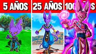 SOBREVIVÍ 100 AÑOS COMO BILLS en GTA 5!! (Dragon Ball mod)