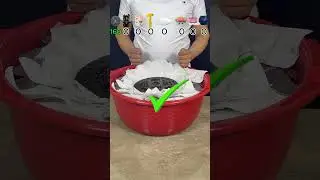 TRY TO GUESS HOW MANY TISSUE PAPER  IT TOOK! #satisfying #experiment #asmr #waterexperiment #tissue