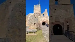 Руины замка Рёттельн, Лёррах, Южный Шварцвальд, Германия