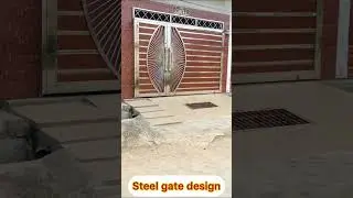 steel gate design! Aluminium gate design! modern work of gate