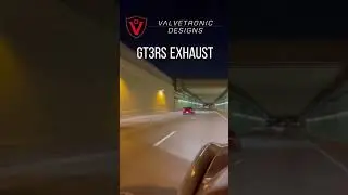 Loud GT3RS Tunnel Run with VALVETRONIC Designs Exhaust #bmw #g80 #m3 #exhaust #valvetronic #cars