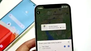 Как поделиться местоположением с iPhone на Android! (2023)