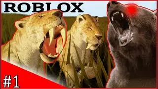 Roblox - Cenozoic Survival [BETA] | SMILODON! | #1
