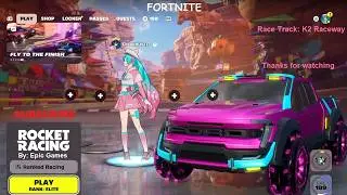 Fortnite: Rocket Racing Ranked Gameplay
